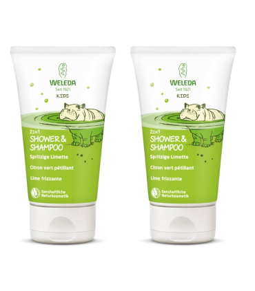 WELEDA CHAMPU Y GEL LIMA CHISPEANTE 150ML DUPLO