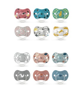 SUAVINEX CHUPETE SILICONA FISIO SXPRO 6-18M  2U