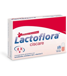 LACTOFLORA CISCARE 15 CAPSULAS (NO REPONER)