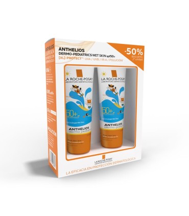 ANTHELIOS 50+ DERMOPEDIATRICS GEL WET SKIN DUPLO 40%