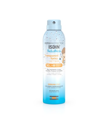 ISDIN FOTOPROTECTOR PEDIATRICO 50+ SPRAY TRANSPARENTE  250ML