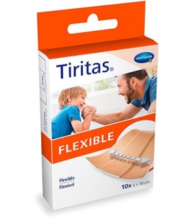 TIRITAS FLEXIBLE APOSITO ADHESIVO 20 UNIDADES SURTIDO 2 TAMAÑOS