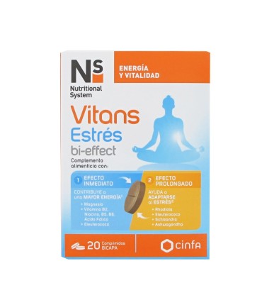 NS VITANS ESTRES BI-EFFECT 20 COMPRIMIDOS BICAPA