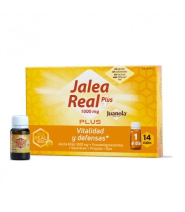 JUANOLA JALEA REAL PLUS 14 AMPOLLAS BEBIBLES
