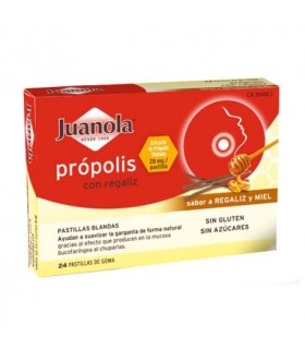 PASTILLAS JUANOLA PROPOLIS REGALIZ