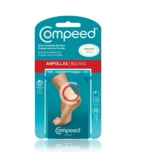 COMPEED AMPOLLAS HIDROCOLOIDE T- MED 10 U