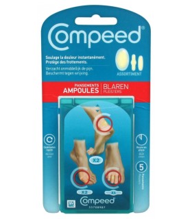 COMPEED AMPOLLAS HIDROCOLOIDE SURTIDO 5 U