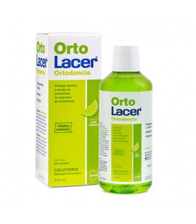 ORTOLACER ORTODONCIA COLUTORIO 500 ML SABOR LIMA FRESCA