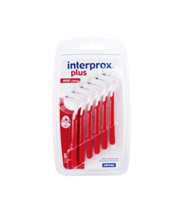 CEPILLO ESPACIO INTERPROXIMAL INTERPROX PLUS MINI CONICO 6 U