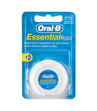 ORAL-B SEDA DENTAL ESSENTIAL FLOSS CERA/MENTA 50 M