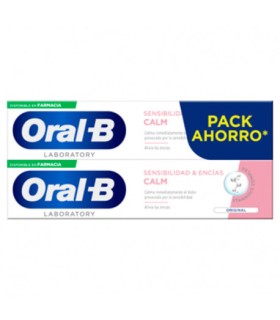 ORAL-B PASTA DENTAL SENSIBILIDAD Y ENCIAS CALM 100ML PACK AHORRO