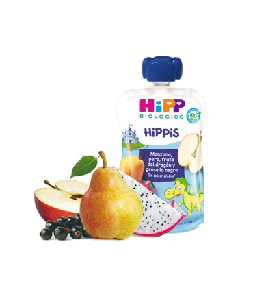 HIPPIS MANZANA, PERA, FRUTA DEL DRAGON Y GROSELLA