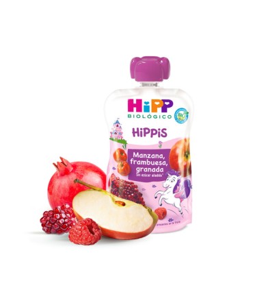 HIPPIS MANZANA, FRAMBUESA Y GRANADA
