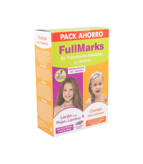 FULLMARKS ANTIPIOJOS Y LIENDRES CHAMPU + LOCION KIT 100+150 ML