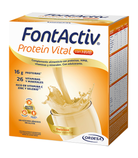 FONTACTIV PROTEIN VITAL 14 SOBRES 30 G SABOR VAINILLA