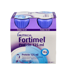 FORTIMEL PROTEIN 4 BOTELLAS 125 ML SABOR NEUTRO