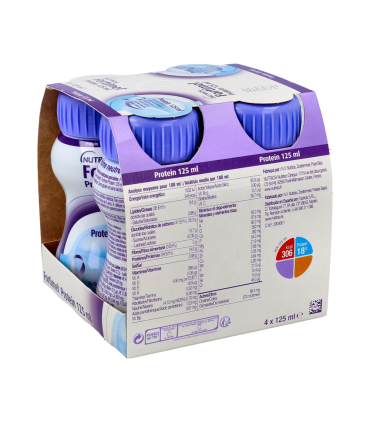 FORTIMEL PROTEIN 4 BOTELLAS 125 ML SABOR NEUTRO