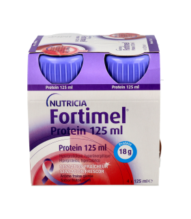 FORTIMEL PROTEIN 4 BOTELLAS 125 ML SABOR FRUTOS ROJOS