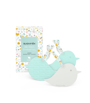 SUAVINEX MEMORIES COLONIA AMBIENTADOR TARJETAS PERFUMADAS 3U