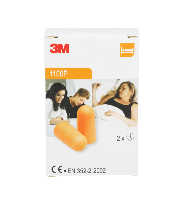 3M TAPONES OIDOS POLIURETANO RUIDO 4 PARES CON CAJA ALMACENAMIENTO