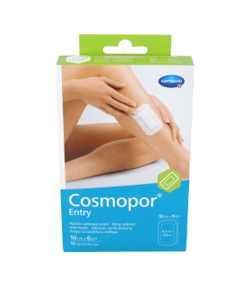 COSMOPOR ENTRY APOSITO ESTERIL 10 UNIDADES 10 CM X 6 CM