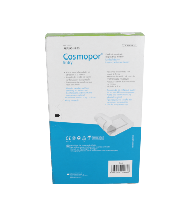 COSMOPOR ENTRY APOSITO ESTERIL 10 UNIDADES 15 CM X 8 CM