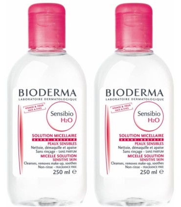 BIODERMA SENSIBIO H2O MICELAR 500ML+500ML DUPLO
