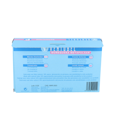 VENTUBEL MUÑEQUERA METAPULGAR  TALLA P