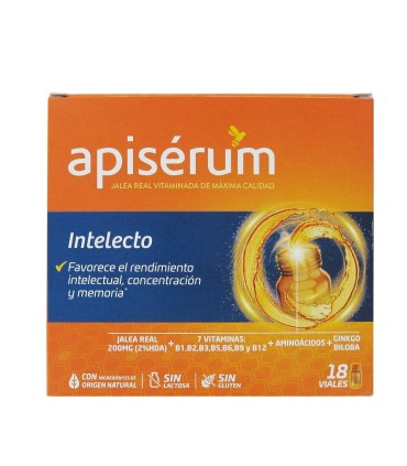 APISERUM INTELECTO 18 VIALES BEBIBLES