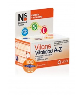 NS VITANS VITALIDAD A-Z 100 COMPRIMIDOS