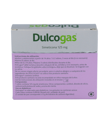 DULCOGAS 18 SOBRES