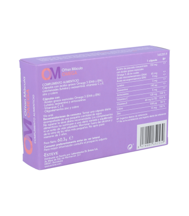 OFTAN MACULA OMEGA 90 CAP