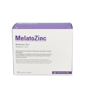MELATOZINC 1 MG 120 CAPS