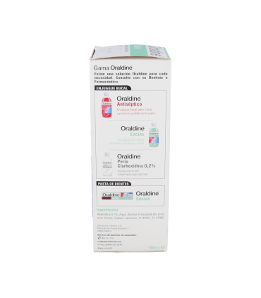 ORALDINE ENCIAS 1 ENVASE 400 ML