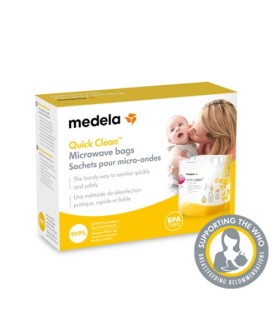 MEDELA BOLSAS PARA MICROONDAS REUTILIZABLES QUICK CLEAN 5 U