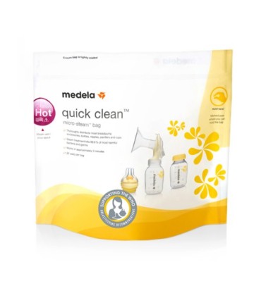 MEDELA BOLSAS PARA MICROONDAS REUTILIZABLES QUICK CLEAN 5 U