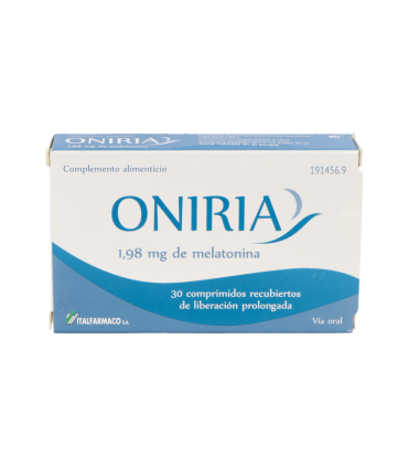 ONIRIA 30 COMPRIMIDOS RECUBIERTOS