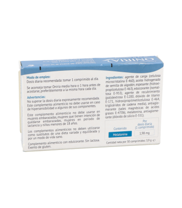 ONIRIA 30 COMPRIMIDOS RECUBIERTOS