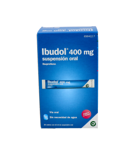 IBUDOL 400 MG 20 SOBRES SUSPENSION ORAL 10 ML