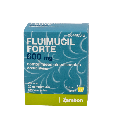 FLUIMUCIL FORTE 600 MG 20 COMPRIMIDOS EFERVESCENTES