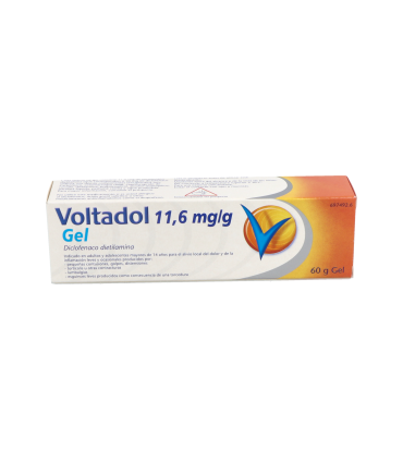 VOLTADOL 11,6 MG/G GEL CUTANEO 1 TUBO 60 G
