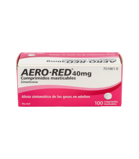 AERO RED 40 MG 100 COMPRIMIDOS MASTICABLES