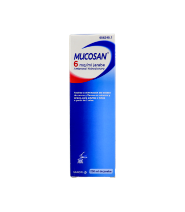 MUCOSAN 6 MG/ML JARABE 1 FRASCO 250 ML