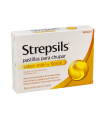 STREPSILS 24 PASTILLAS PARA CHUPAR (SABOR MIEL Y LIMON)