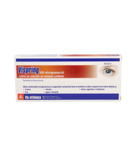 VISPRING 500 microgramos/ml COLIRIO EN SOLUCION 10 MONODOSIS 0,5 ml