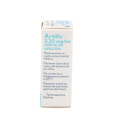 ARTIFIC 3,2 mg/ml COLIRIO EN SOLUCION 1 FRASCO 10 ml