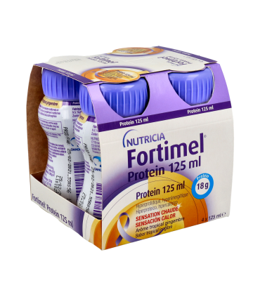 FORTIMEL PROTEIN 4 BOTELLAS 125 ML SABOR TROPICAL JENGIBRE