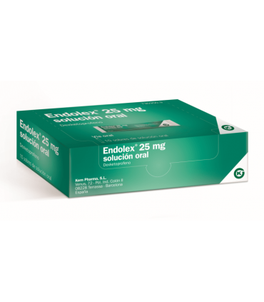 ENDOLEX 25 MG 10 SOBRES SOLUCION ORAL 10 ML