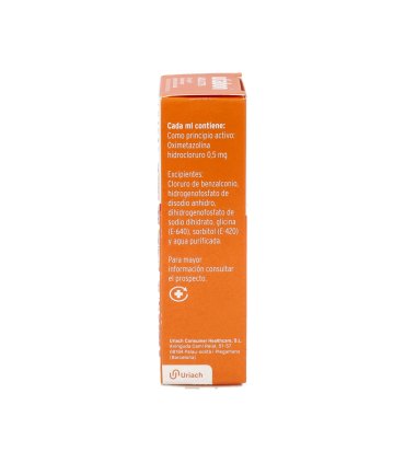 UTABON ADULTOS 0,5 MG/ML SOLUCION PARA PULVERIZACION NASAL 1 FRASCO 15 ML