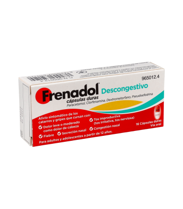 FRENADOL DESCONGESTIVO 16 CAPSULAS